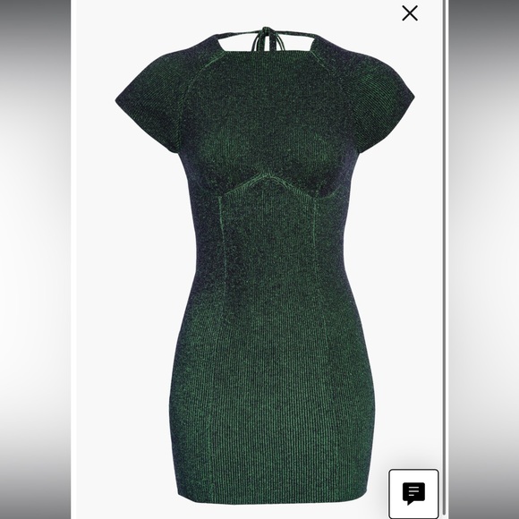 Isa Boulder | Shield Stretch-Rayon Knitted Mini Dress - Nightshade - Picture 6 of 13